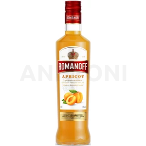 Romanoff kajszibarack ízesítésű vodka 0,1l 37,5% DRS