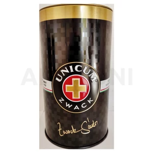 Zwack Unicum keserűlikőr 0,5l 40% DRS, díszdoboz (fém)