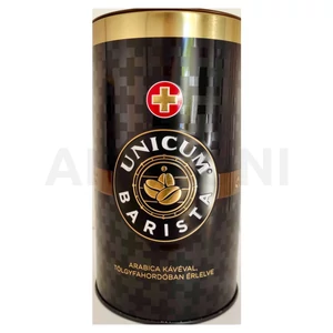 Zwack Unicum Barista keserűlikőr kávé ízesítéssel 0,5l 34,5% DRS, díszdoboz (fém)