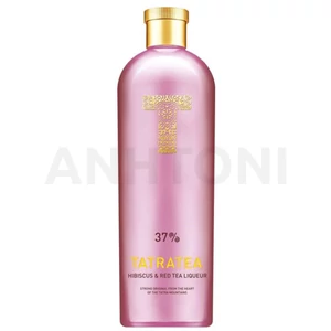 Tatratea tea alapú likőr, hibiszkusz ízesítéssel 0,7l 37% DRS