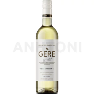 Gere Attila Villányi Olaszrizling száraz fehérbor 0,75l 2024* DRS