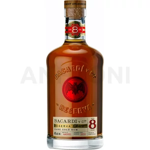 Bacardi 8 éves rum 0,7l 40% DRS