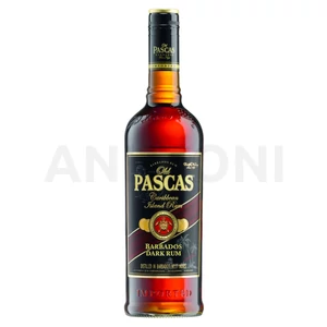 Old Pascas Dark rum 0,7l 73% DRS