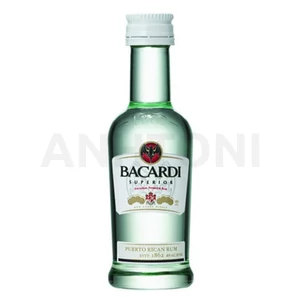 Bacardi Superior fehér rum 0,05l 40%