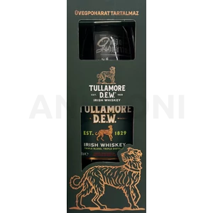 Tullamore Dew whiskey 0,7l 40% DRS, díszdoboz + pohár