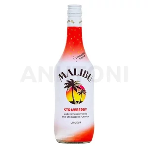 Malibu Strawberry eper ízesítésű rum 0,7l 18% DRS
