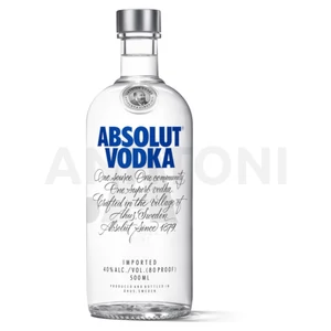 Absolut Blue 0,5l 40% DRS