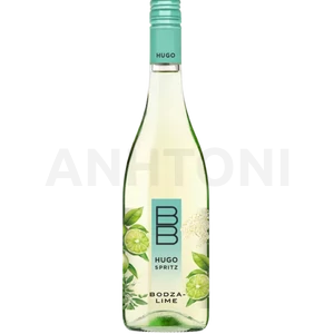 BB Hugo Spritz bodza-lime ízű szénsavas boralapú koktél 0,75l DRS