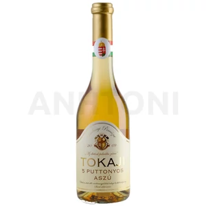 Budányi Tokaji 5 Puttonyos Aszú édes fehérbor 0,5l 2019* DRS