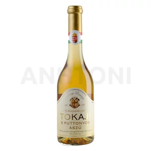Budányi Tokaji 5 Puttonyos Aszú édes fehérbor 0,5l 2019* DRS