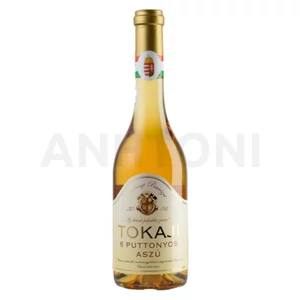 Budányi Tokaji 6 Puttonyos Aszú édes fehérbor 0,5l 2021* DRS