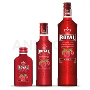 Royal likőr málna ízesítéssel 0,5l 26% DRS