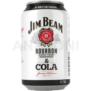 Jim Beam &amp; Cola 0,33l 4.5% DRS