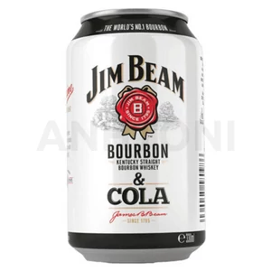 Jim Beam &amp; Cola 0,33l 4.5% DRS