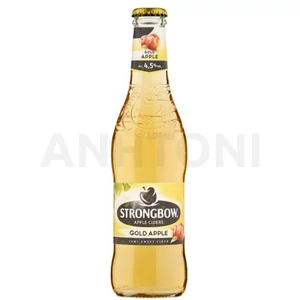Strongbow A.C. Gold Apple palackos almabor 0,33l DRS