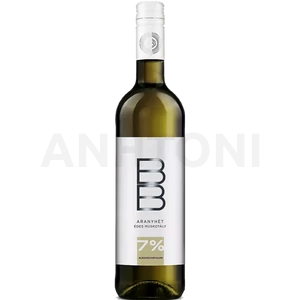 BB Aranyhét muskotályos Reborn édes fehérbor 0,75l 2025* DRS