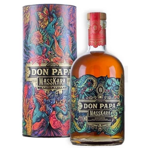 Don Papa Masskara rum 0,7l 40% DRS + díszdoboz