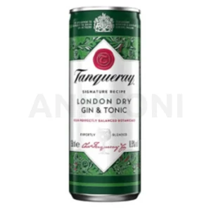 Tanqueray Gin &amp; Tonik koktél 0,25l 6,5% DRS