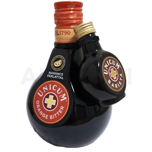 Zwack Unicum Orange Bitter keserűlikőr 0,5l 32% DRS + Unicum Barista 0,04l