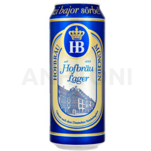 HB dobozos sör 0,5l