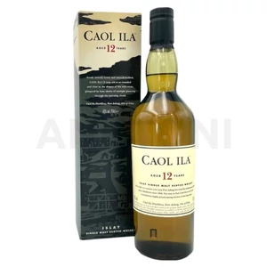 Caol Ila whisky 0,7l 12 éves 43%, díszdoboz