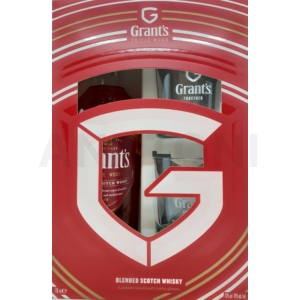 Grant's whisky 0,7l 40%, díszdoboz + 2 pohár