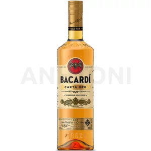 Bacardi Carta Oro (Gold) rum 0,7l 37,5%