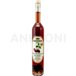 Bolyhos ágyas cigánymeggy pálinka 0,5l 50%