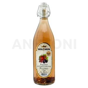 Bolyhos ágyas vegyes pálinka 1l 50%