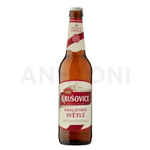 Krusovice Svétlé palackos sör 0,5l