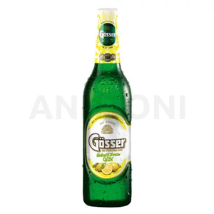 Gösser Natur Zitrone alkoholmentes palackos sör 0,33l