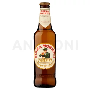 Moretti palackos sör 0,33l DRS