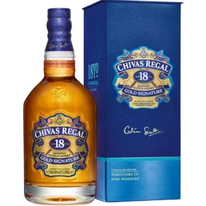 Chivas Regal whisky 0,7l 18 éves 40%, díszdoboz