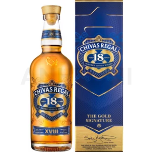 Chivas Regal whisky 0,7l 18 éves 40%, díszdoboz