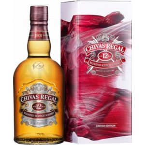 Chivas Regal whisky 12 éves 0,7l 40%, díszdoboz (papír)