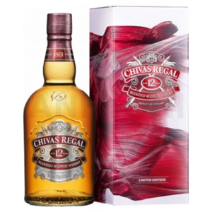 Chivas Regal whisky 12 éves 0,7l 40%, díszdoboz (papír)