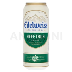 Edelweiss Hefetrüb dobozos sör 0,5l DRS
