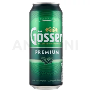 Gösser Premium dobozos sör 0,5l DRS