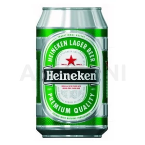 Heineken dobozos sör 0,33l DRS
