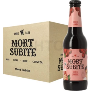 Mort Subite Kriek 12 palackos sör 0,25l DRS