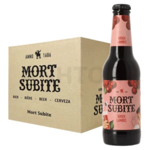 Mort Subite Kriek 12 palackos sör 0,25l DRS