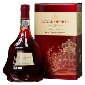 Royal Oporto Tawny Portói édes vörösbor 20 éves 0,75l 2000, díszdoboz