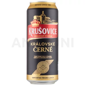 Krusovice Cerne dobozos sör 0,5l