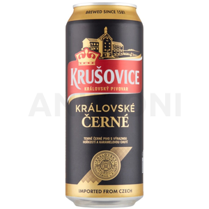 Krusovice Cerne dobozos sör 0,5l