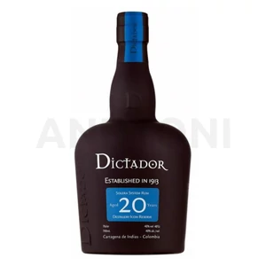 Dictador rum 0,7l 20 éves 40%