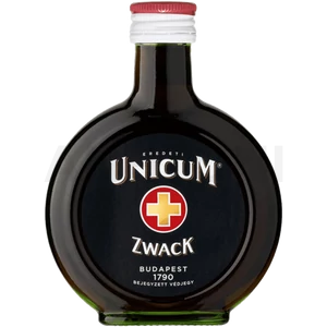 Zwack Unicum keserűlikőr 0,1l 40% üvegpalackos DRS