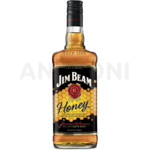 Jim Beam Honey mézes whiskey 1l 35%