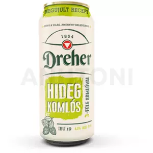 Dreher Hidegkomlós dobozos sör 0,5l