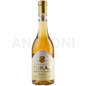 Budányi Tokaji 6 Puttonyos Aszú édes fehérbor 0,5l 2018*