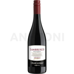 Zonin Ogni Giorno Lambrusco Rosso félédes vörös pezsgő 0,75l
